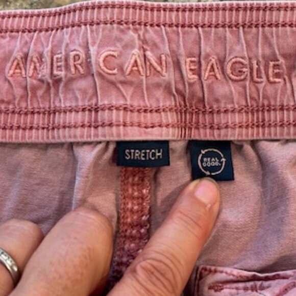 American Eagle Baggy Cargo Jogger Pants / Size 10 - Picture 13 of 14